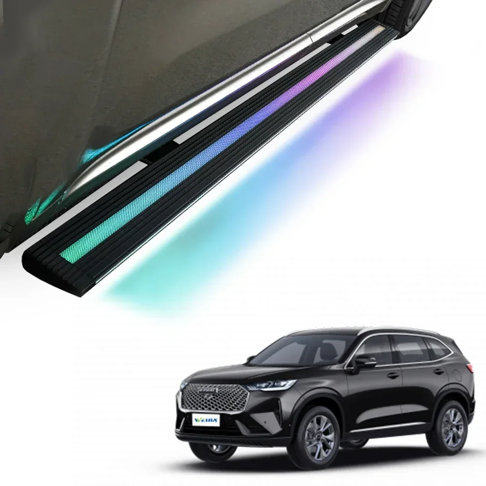 Электрическая боковая ступенька для Haval H6 Sport Power Running Boards Fit F7 F5 H7 Автомобильная