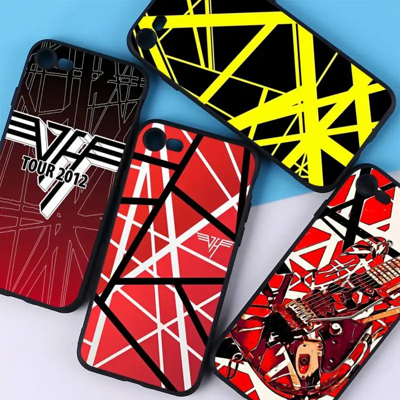 

Eddie Van Halen Graphic Guitar Phone Case For iPhone 14 11 12 13 Mini Pro Max 8 7 6 6S Plus X SE 2020 XR XS Funda Case