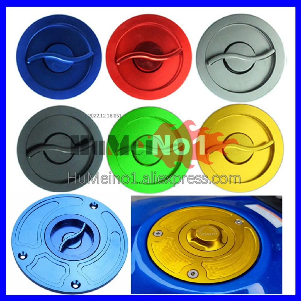 

CNC Keyless Gas Cap Fuel Tank Cover For KAWASAKI NINJA ZX10R ZX 10R 10 R 1000 CC ZX10 ZX-10R 16 17 18 19 20 Oil Fuel Filler Caps
