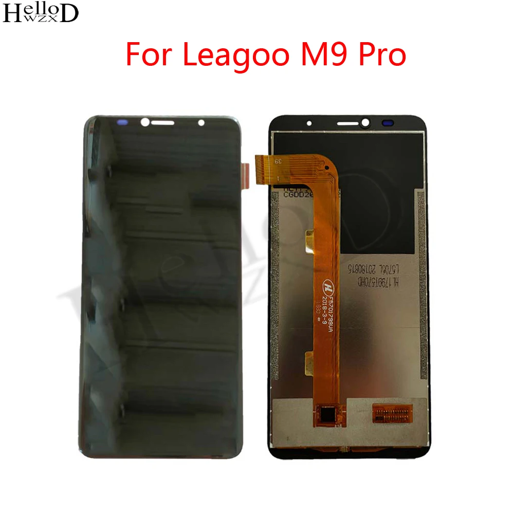 

ЖК-дисплей для Leagoo M9 Pro Дисплей LCD кодирующий преобразователь сенсорного экрана в сборе запасные части панели инструменты