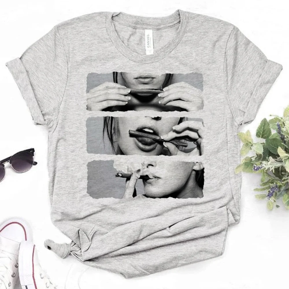 Girls love blunts tshirt women Y2K designer comic tshirt female anime comic y2k clothing