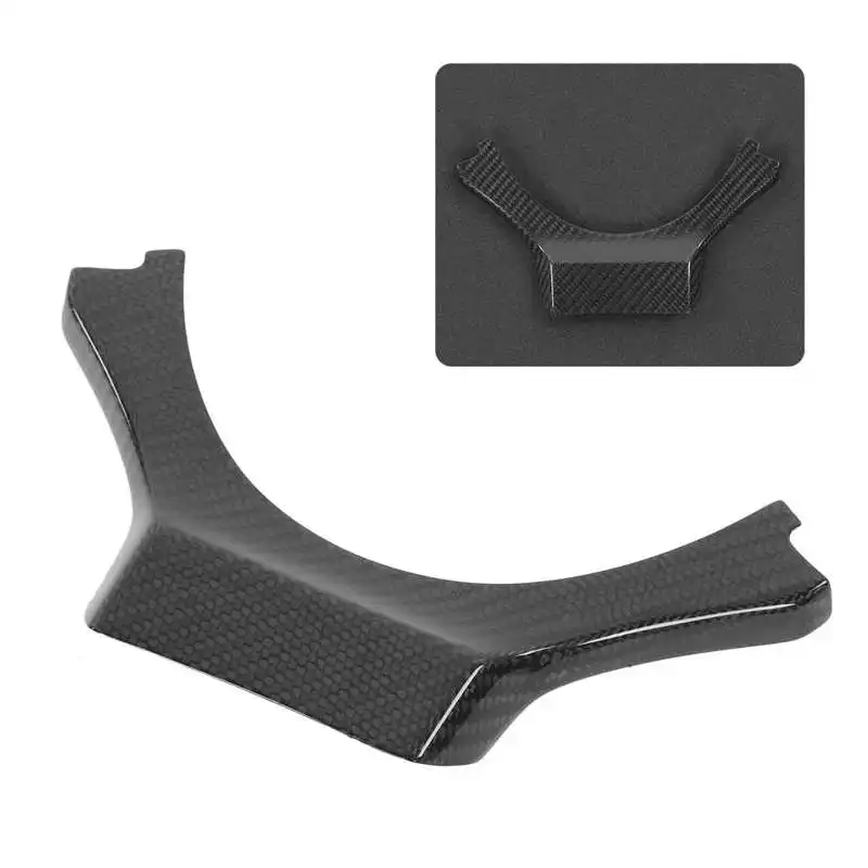 Накладка на панель рулевого колеса наклейка из углеродного волокна украшение