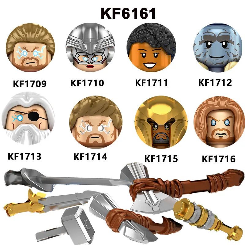 

KF6161, Новое поступление, строительные блоки из серии знаменитых фильмов, фигурки, законченные игрушки, коллекция для детей, подарки