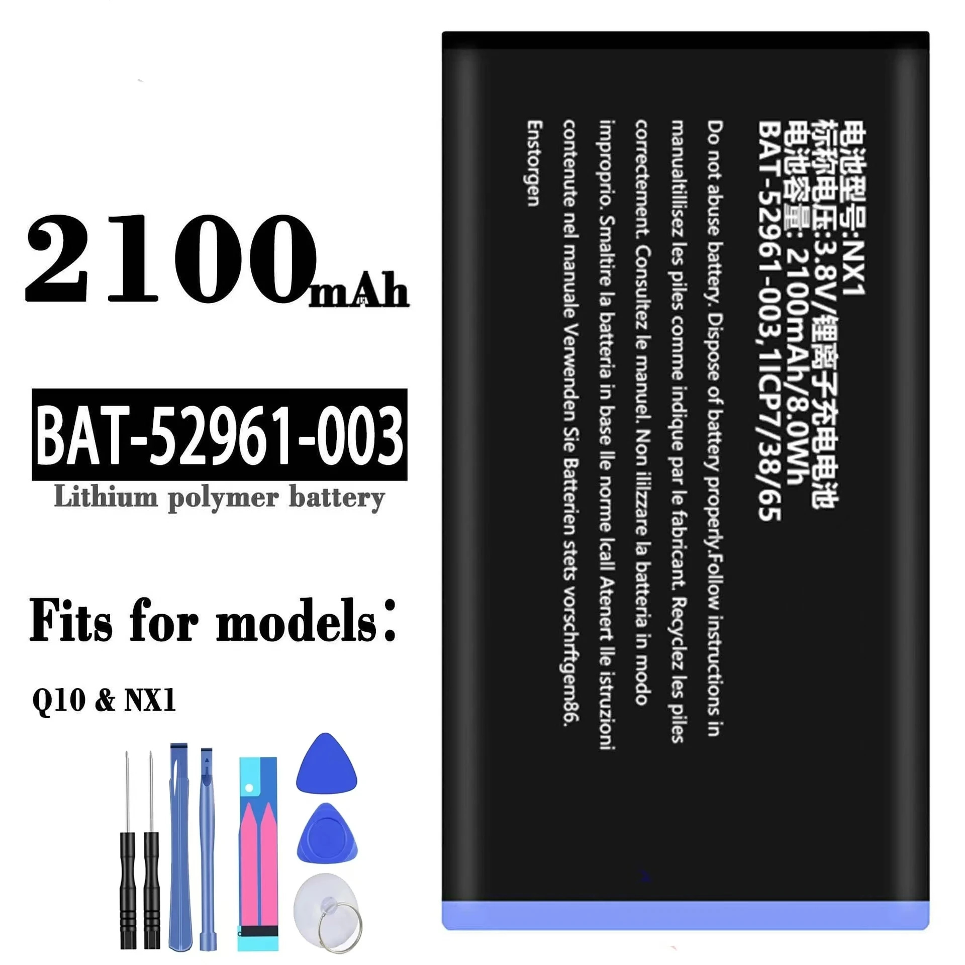 Для Blackberry Q10/NX1 BAT-52961-003 новый аккумулятор замена аккумулятора сотового телефона