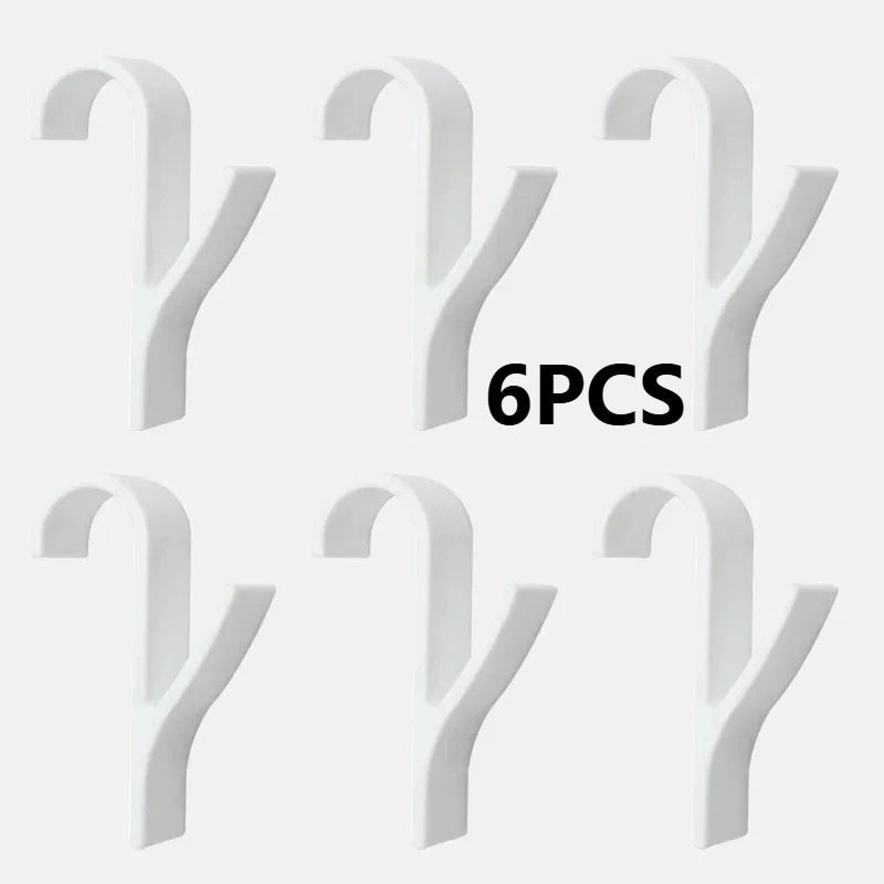 

Крючки для полотенец, 2/6 шт., пластик