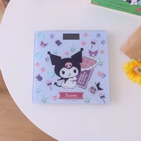 kawaii sanrio weight scale home usb portable charging dormitory cute weight loss human sculpture electronic battery scale