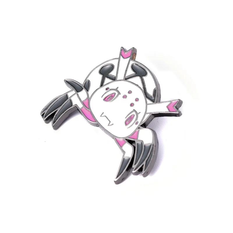 

SALeeee How does anime creative fan turn into a spider Spider girl costume accessories alloy epoxy brooch badge