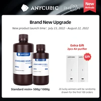 anycubic upgraded standard 3d printer resin 405nm uv curing resin high precision rapid photopolymer for lcddlpsla 3d printing