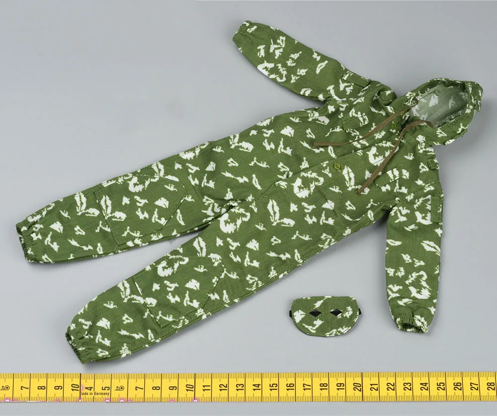 

1/6 UJINDOU UD9008 Soviet Ussr Spetsnaz In Afghanistan Caravan Hunter White Flower Pattern Bodysuit Dress Can Suit 12inch Body