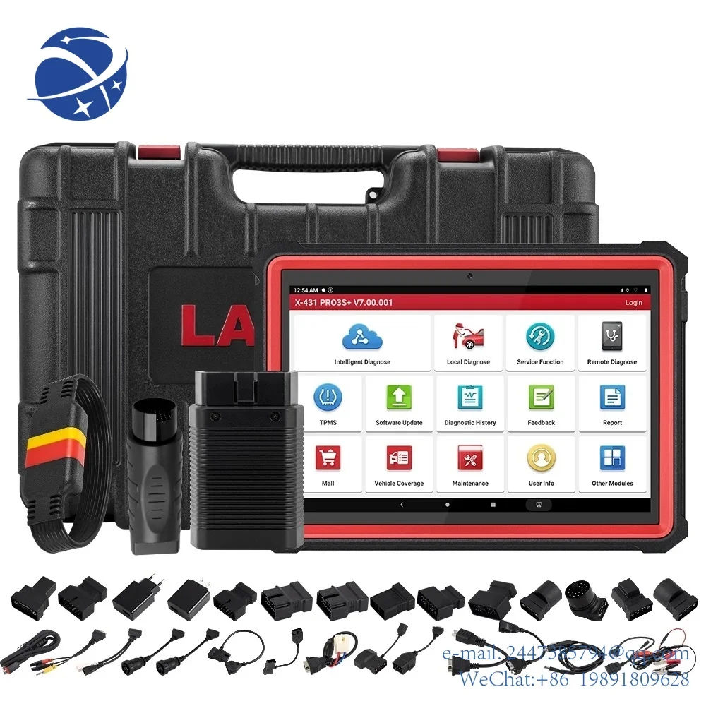 

Yun Yi X431 Pro 3S Plus 10.1 "Volledig Systeem Auto Diagnostische Tools Ecu Codering Actieve Test Obd2-scanner Voor Pk Lanc