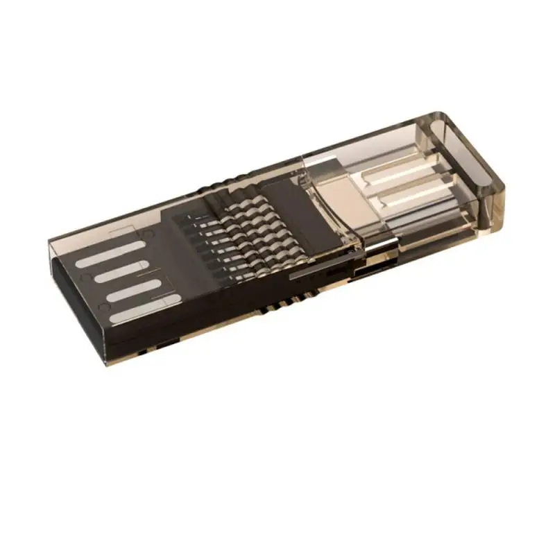 Кардридер 2 в 1 с USB 0 и Type C на SD Micro TF OTG |