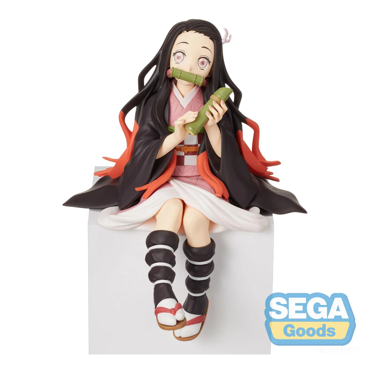 

Demon Slayer Kamado Nezuko Kimetu No Yaiba Sitting Posture Static State Model Figma Tabletop Decoration Collectibles Display