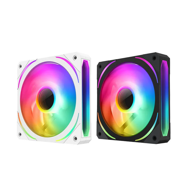 G-PARTNERS V120 изогнутое зеркало 12 см настольный компьютер охлаждающий ШИМ вентилятор
