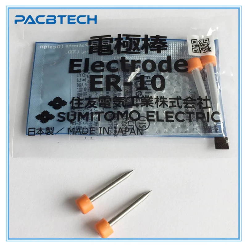 

ER-10 Electrodes for Sumitomo Type-39 TYPE-66 TYPE-81C T-600C 400S Fiber Optic Fusion Splicer Electrode Rod