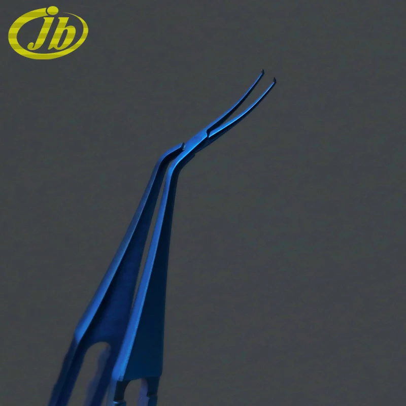 Capsulorhexis forceps hough type 10.5cm titanium alloy arc ophthalmic instruments medical tools