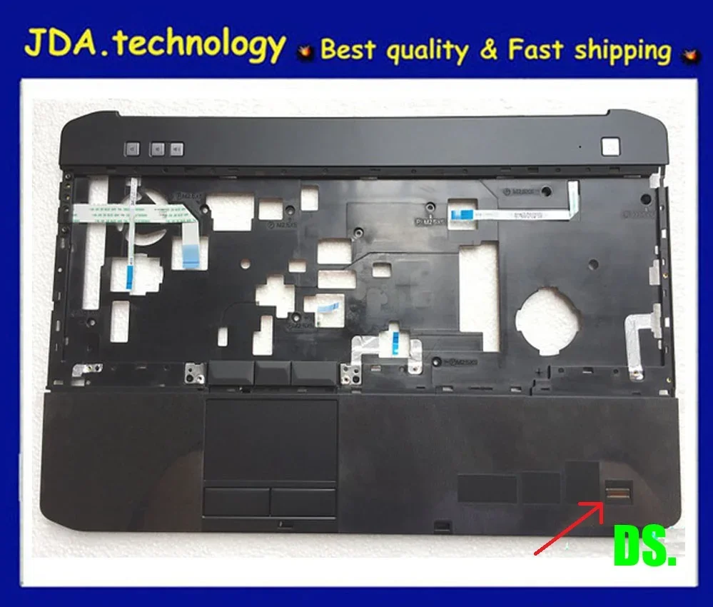 

MEIARROW New/org palmrest topcase for Dell Latitude E5520 5520 Upper cover Touchpad FP hole 0T64M3 T64M3