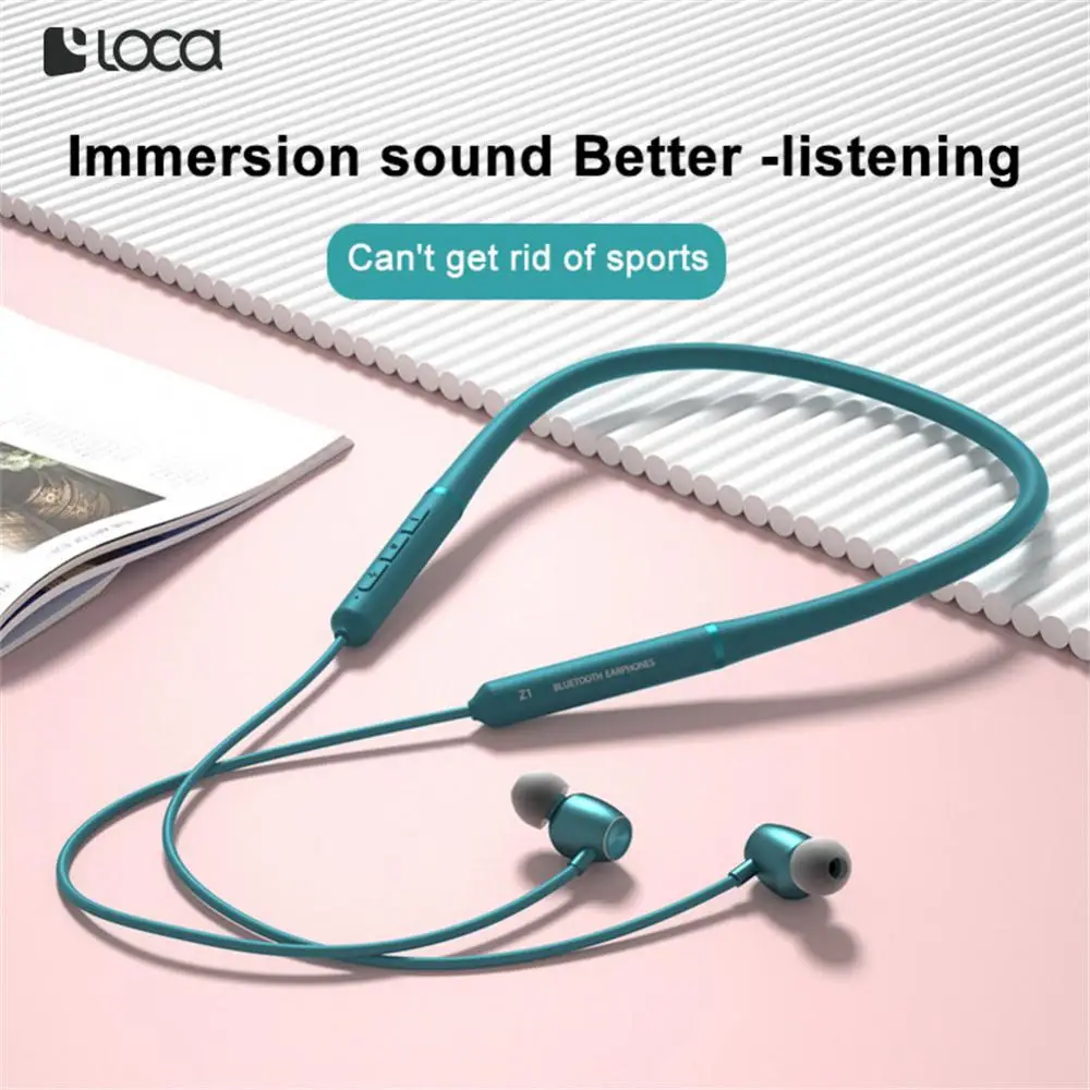 

Noise Reduction Wireless Earphones 120 Mah Stereo Sports Headphones Neck-mounted For Smartphones Headset Universal