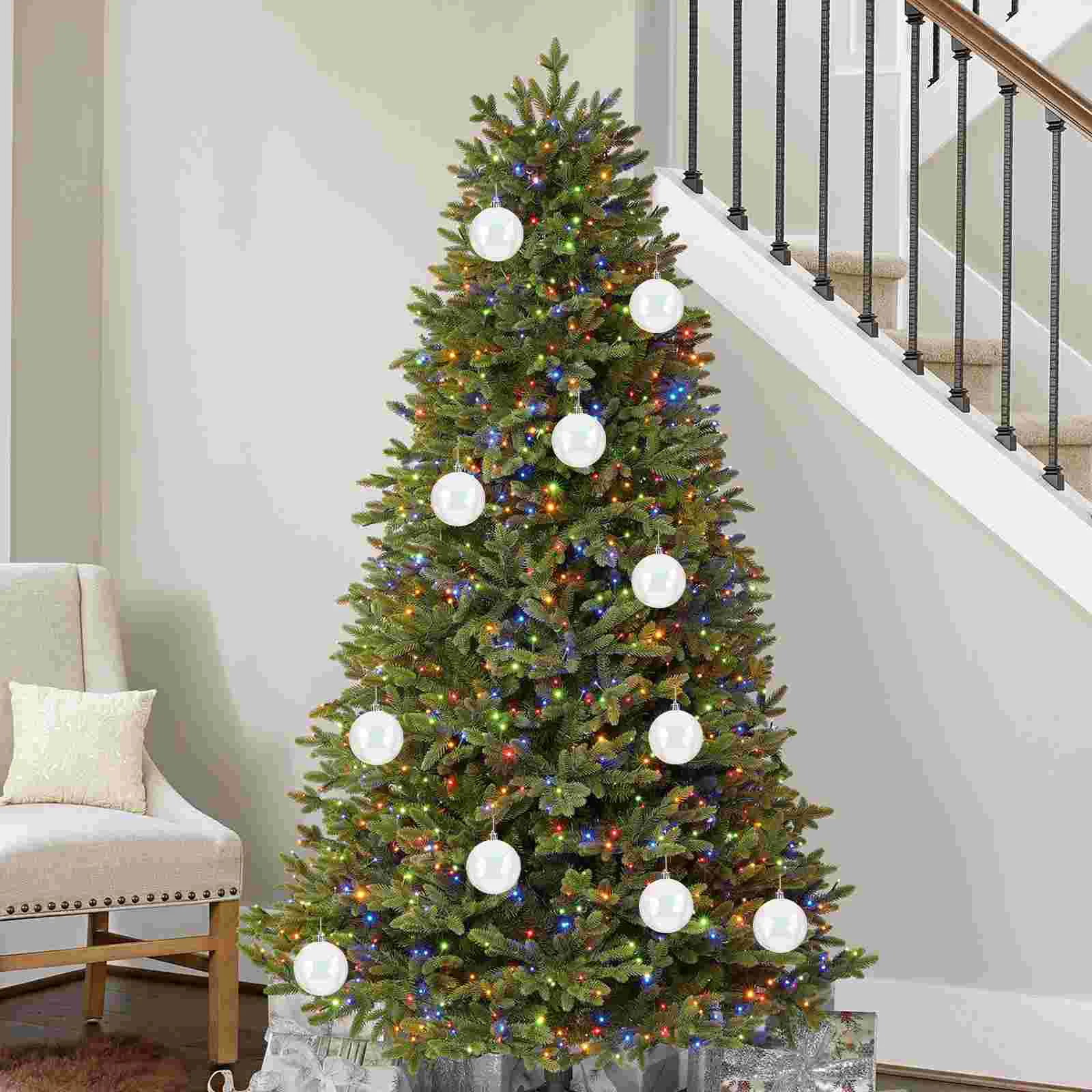 12 шт. Рождественский жемчужный пузырьковый шар черные воздушные шары прозрачные