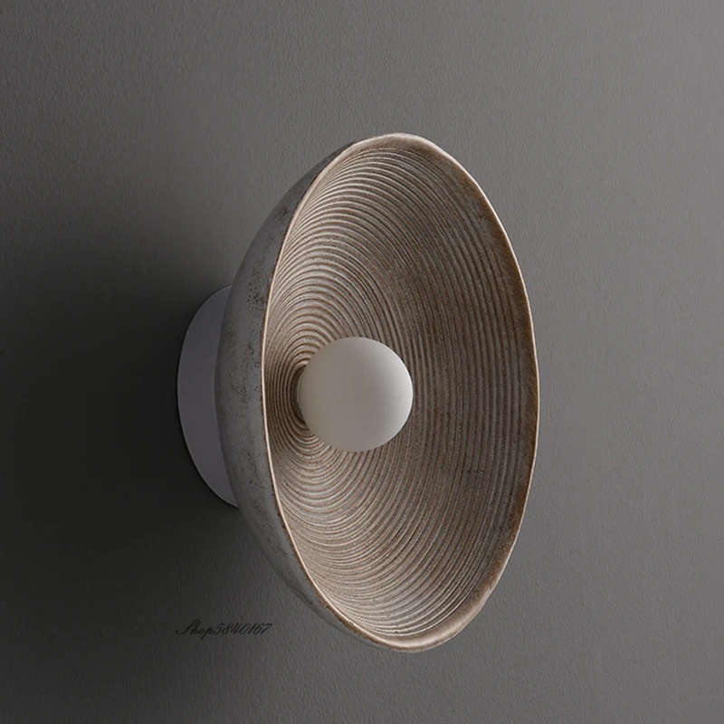 Винтажный настенный дисковый светильник на спирали комнатное освещение для