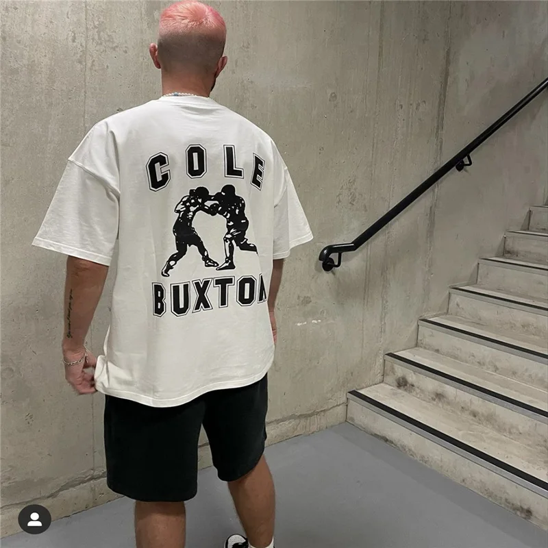 

New Arrival Cole Buxton 2022 Oversize Heavy Fabric High Quality T-shirt Men Women Summer Top