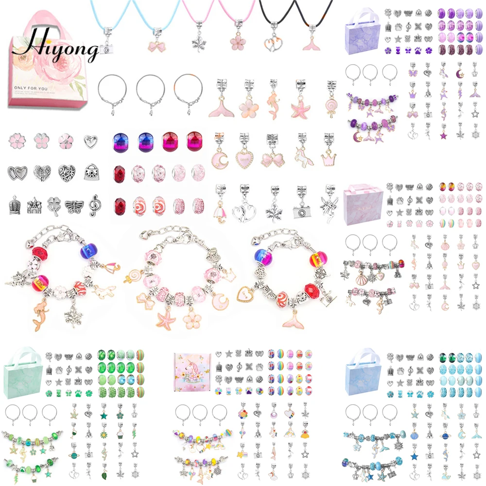 

New Countdown Calendar DIY Bracelets DIY Charms Bracelet Making Set DIY Child Bracelet Christmas Advent Calendar For Women Girls