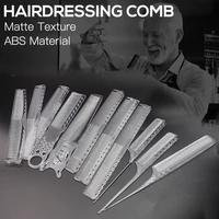 transparent cutting hair comb hair stylist barber comb anti static cutting comb professional hairdresser comb tool hair comb