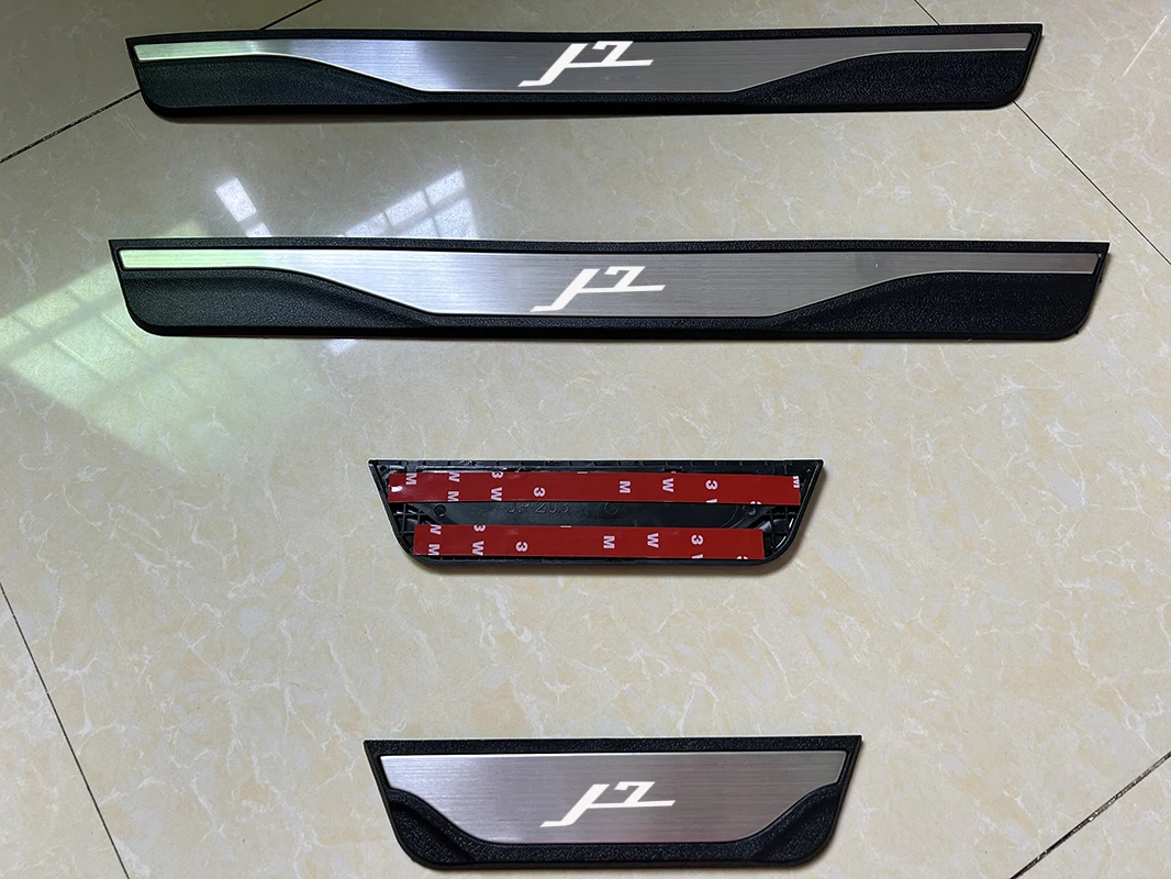 

Для JAC J6 J7 JS2 JS3 JS4 JS5 JS6 E30X S3 S4 S5 Накладка на порог автомобиля Защита педали Накладка на порог Автомобильный аксессуар