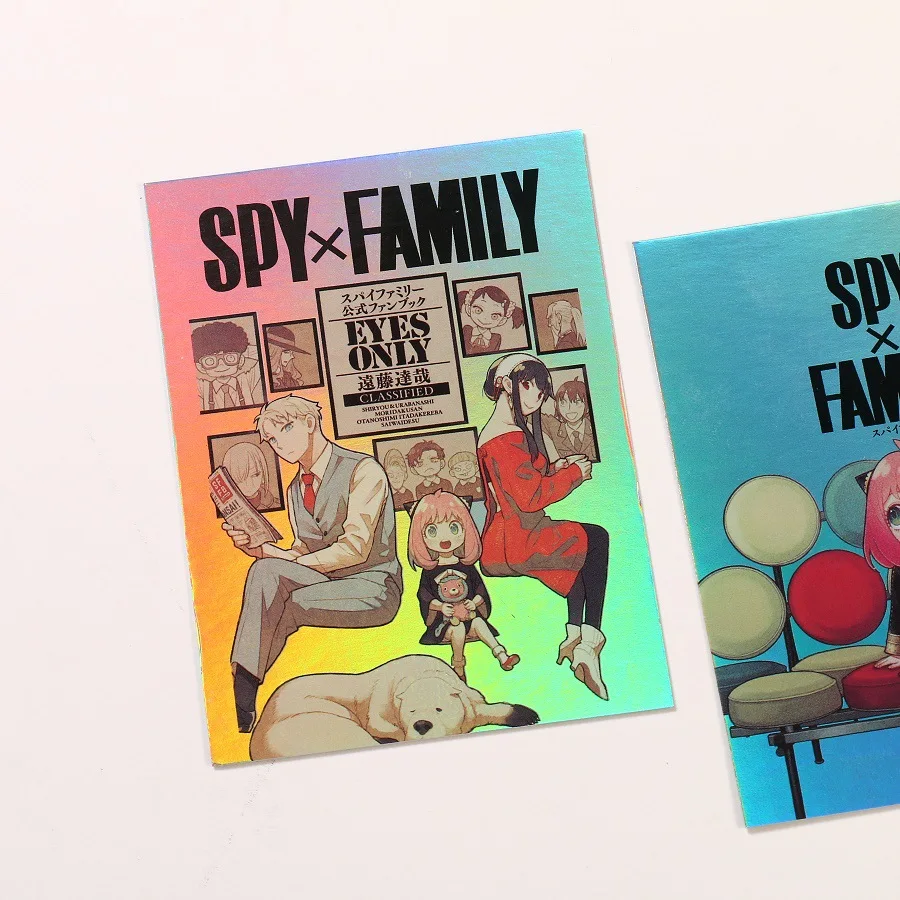 10 комплектов шпионских игровых домиков аниме Лазерная флэш-карта Ania Dusk Joel