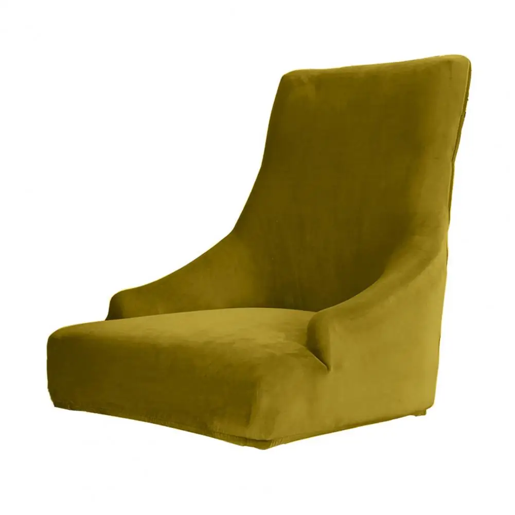 

Chair Cover Soft Comfortable Detachable Stretch Reusable Decorative Durable Dining Room Chair Dust Seat Slipcover Household Supp