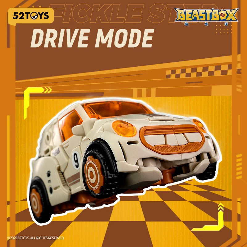 Фото 52TOYS BeastDrive BD-16 FICKLE STEP Модельный комплект, деформирующий робот, конвертирующие игрушки, фигурку, коллекционные игрушки №3