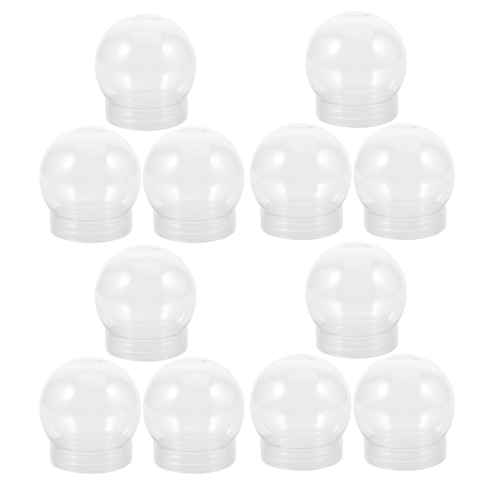 24 шт. снежный шар DIY водяные шары прозрачные поделки рождественские пластиковые