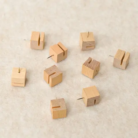 Деревянные застежки-кнопки KOQZM