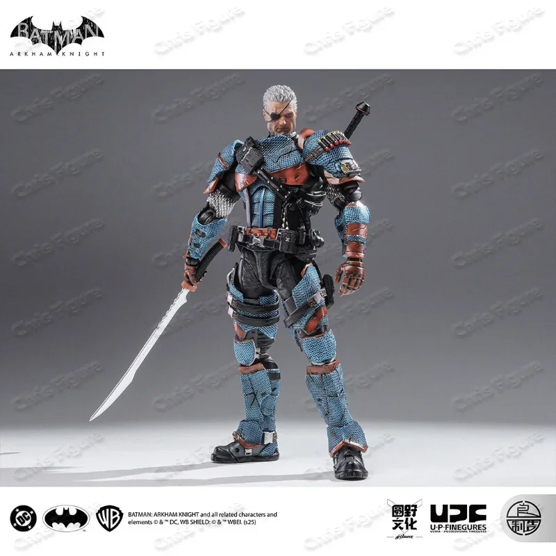 Фото В наличии: Коллекционная фигурка Deathstroke (DC002) из серии Arkham Knight, масштаб 1/12, готовая модель, подарок для коллекционеров. №2