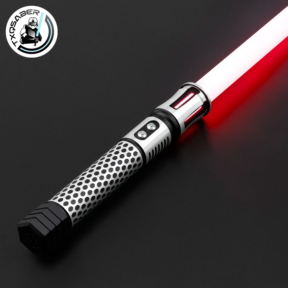 TXQSABER Neo Pixel Lightsaber Proffie2.2 Smooth Swing Металлическая ручка со светодиодной лентой Лезвие