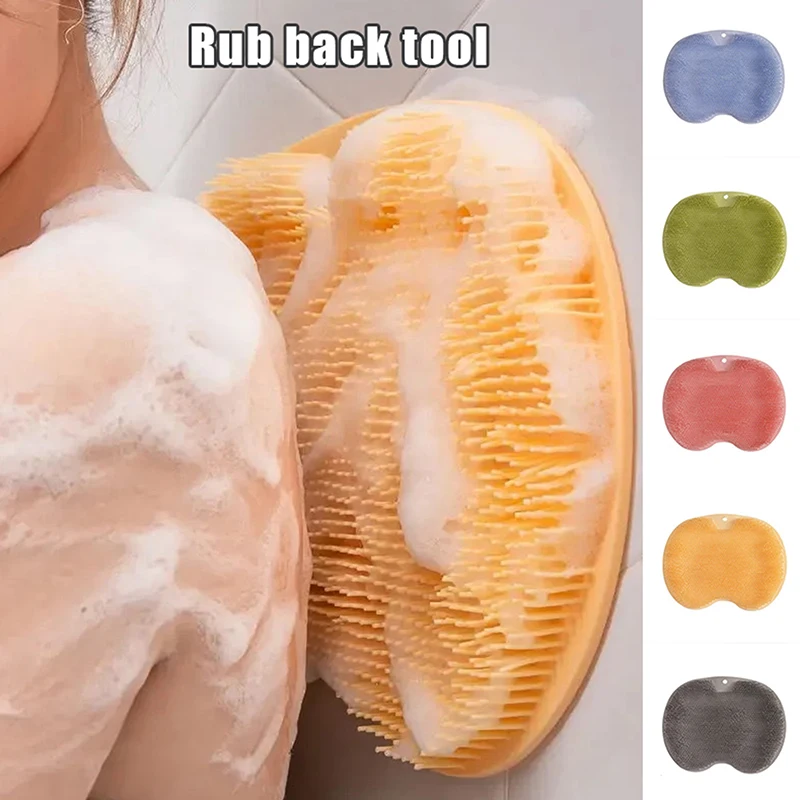 Массажный коврик скребок для спины щетка чистки очиститель ног мытья