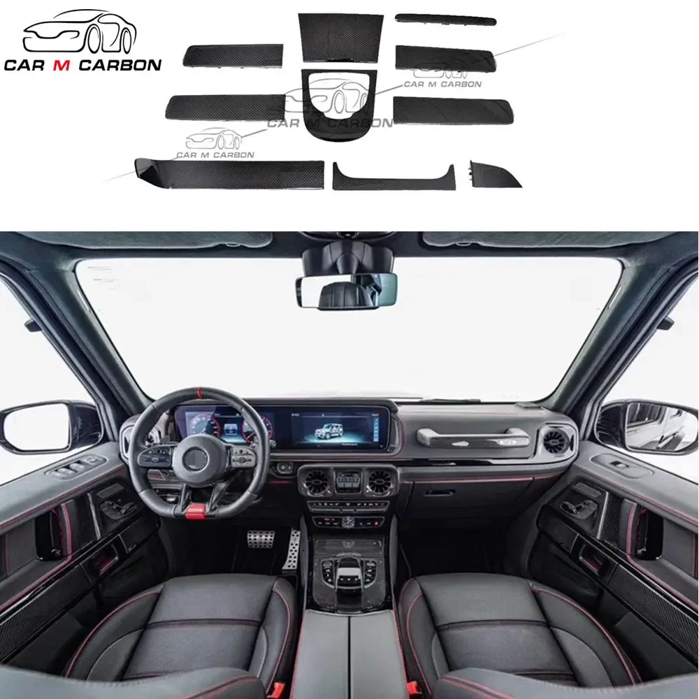 Инновационный Топ Kohlefaser-Innen-Kits для W464 G63 G500 G55 G550 2019-2022 новый дизайн-инновационный