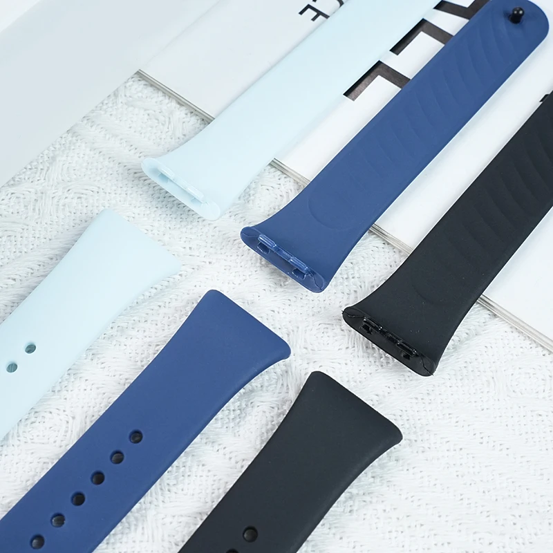 Фото Ремешок для Honor Band 9, умные часы, спортивный ремешок, сменный браслет для Honor Band 10, силиконовый ремешок, аксессуары для браслета №5