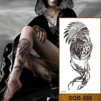 tattoo sticker temporary tattoos tiger moon whale male and female tattoo stickers couples student personality simulation