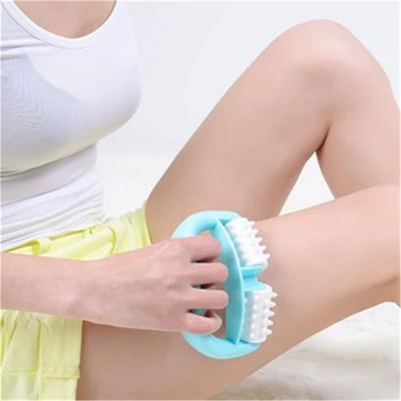 

1pc New Arrivals D Type Fat Control Roller Massager Hot Sale Cellulite Leg Abdomen Legs Neck Buttocks Fast Anti Fatigue