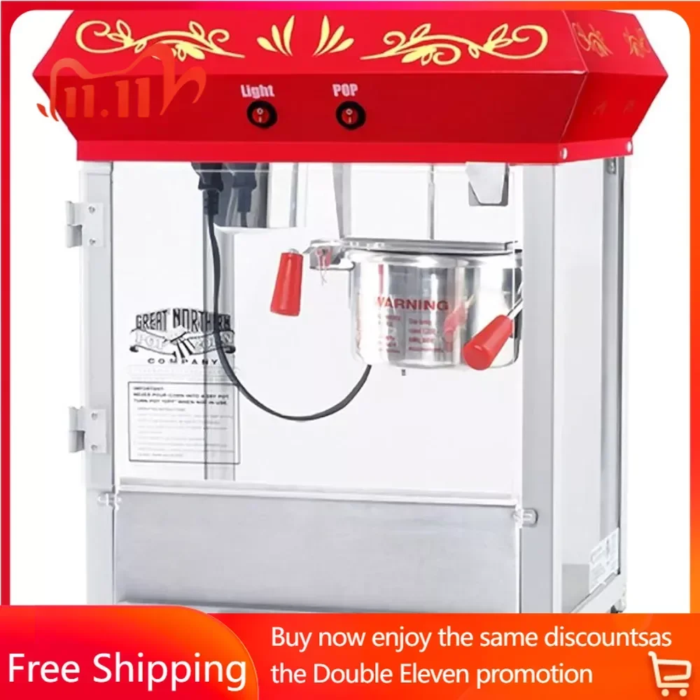 

Высококачественная машина для приготовления попкорна, с 2 позиционными переключателями и бесшумным двигателем, с прожекторным нагревателем, смесителем/кастрюльным нагревателем, 530 Вт