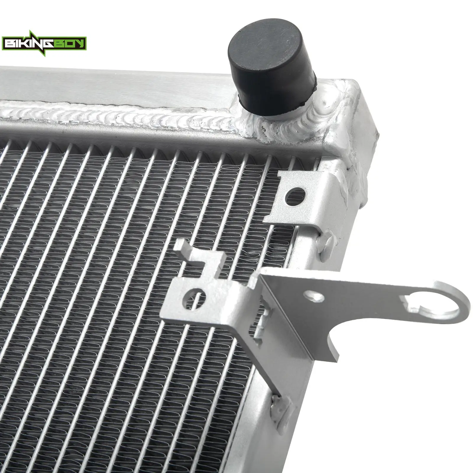 Фото BIKINGBOY для Suzuki DL 1000 V-Strom 02 03 04 05 06 07 08 09 10 11 12 радиатор двигателя, охлаждающий водяной кулер, сердечник из алюминиевого сплава №4