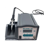 factory price repairing digital thermostatic solder iron willdone 205 soldering station
