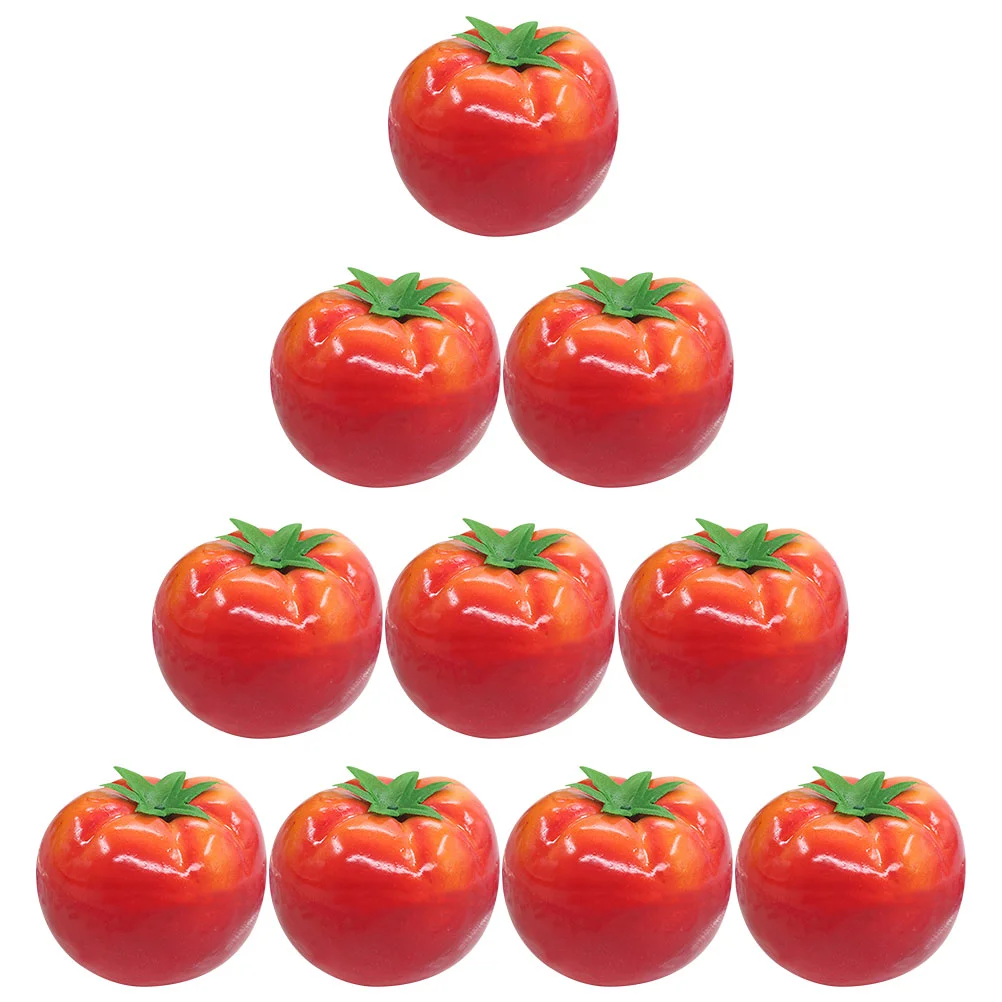 

Fruit Artificial Prop Fake Kitchen Tomato Tomatoes Decoration Model Photography Play Lifelike Pretend Decor Faux Toy Props