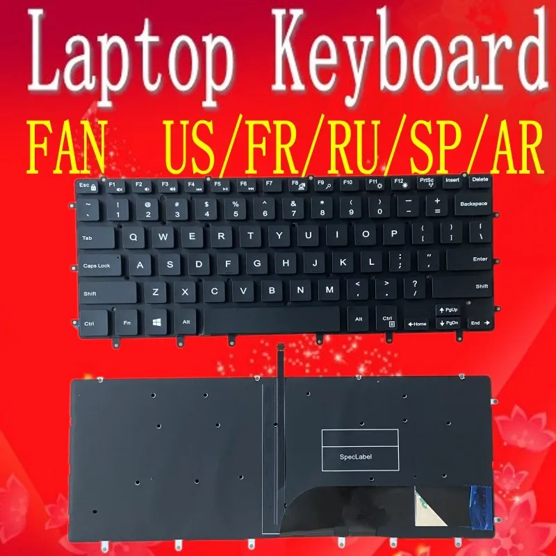 

For dell xps 15 9550 9560 9570 keyboard laptop notebook