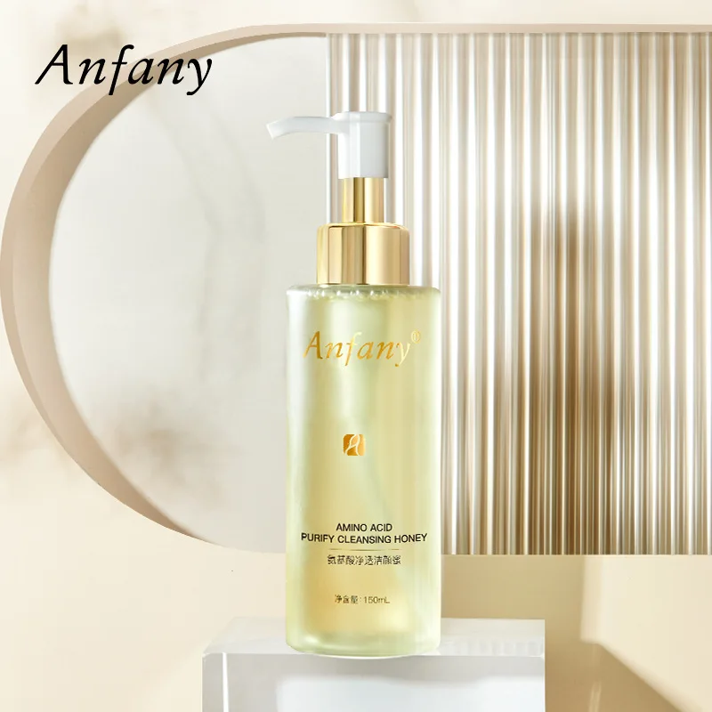 Anfany Amino Acid Cleansing Honey Makeup Remover Facial Cleanser Exfoliate To Shrink Pores Moisturizing and Gentle Cleansing