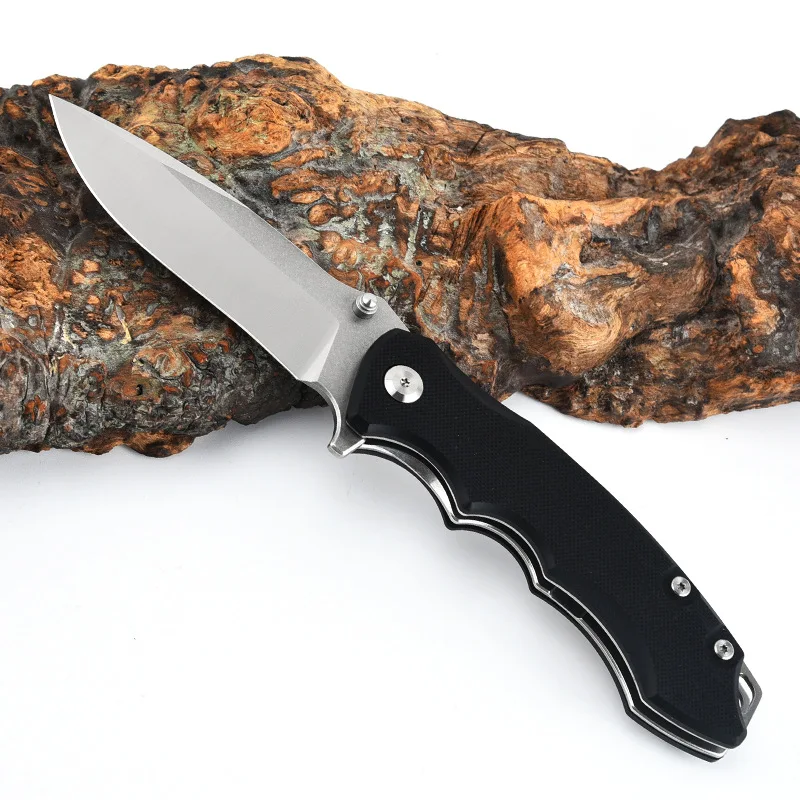 Многофункциональный складной карманный нож для кемпинга на открытом воздухе D2