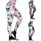 Женские брюки для фитнеса, леггинсы в рубчик, женские леггинсы с высокой талией, черные бесшовные леопардовые Леггинсы для йоги и тренировок, бесплатная доставка, спортивные штаны для спортзала