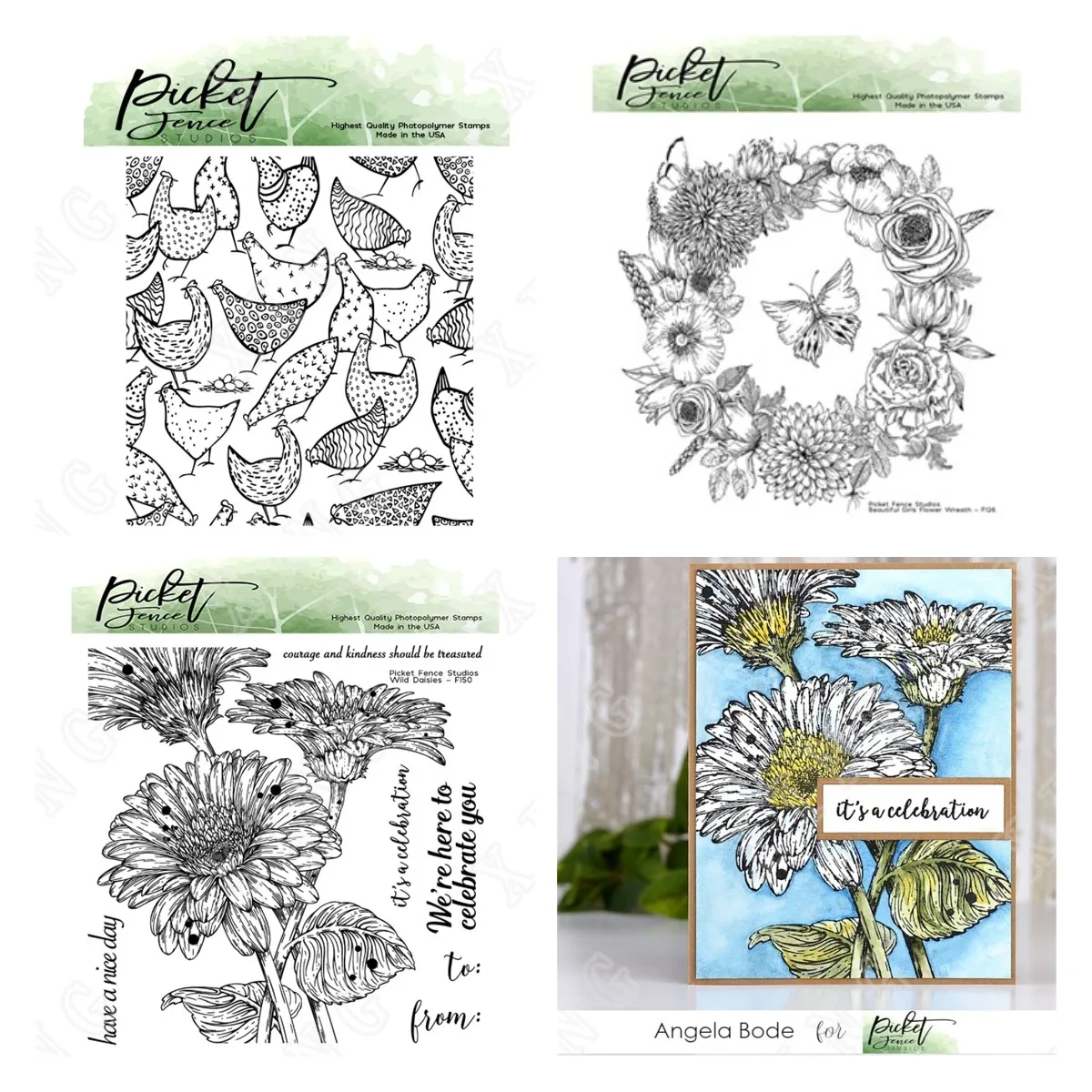 

2022 New Flower Butterfly Chicken Silicone Stamps Scrapbook Diary Decoration Embossing Template Diy Greeting Card Handmade