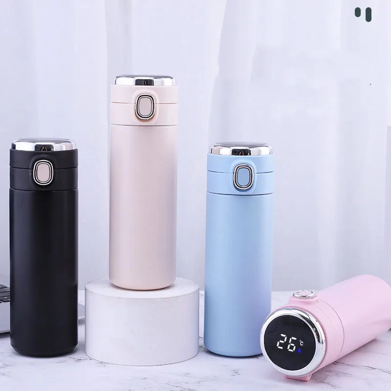 

Sublimation Blanks Bulk Wholesale Water Bottle Stainless Steel Tumbler Cup Display Temperature Mug Warmer Tea Infuser Bottle