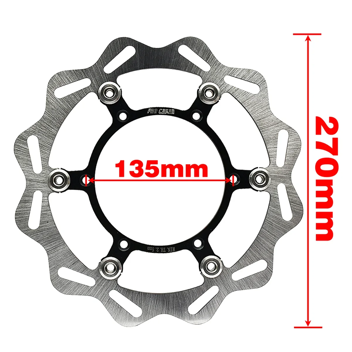 

Для Yamaha YZ WR 125 250 250X 250FX 250F 450F 426F 400F YZF WRF 250 400 426 450 Детали для мотокросса 270/320 мм Ротор переднего тормозного диска